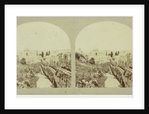 Jerusalem, Francis Frith by Negretti & Zambra