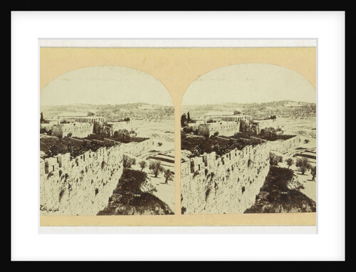 Jerusalem, Francis Frith by Negretti & Zambra