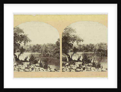 The ford of the Jordan, Francis Frith by Negretti & Zambra
