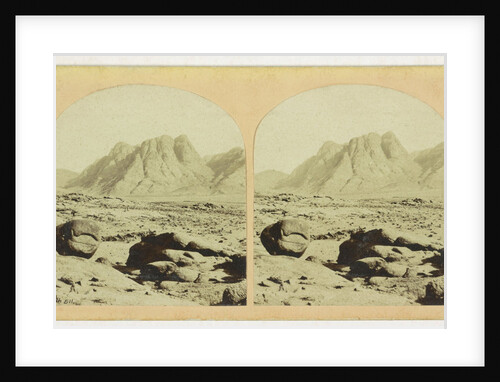 Mount Sinai, Horeb with the Convent by Anonymous