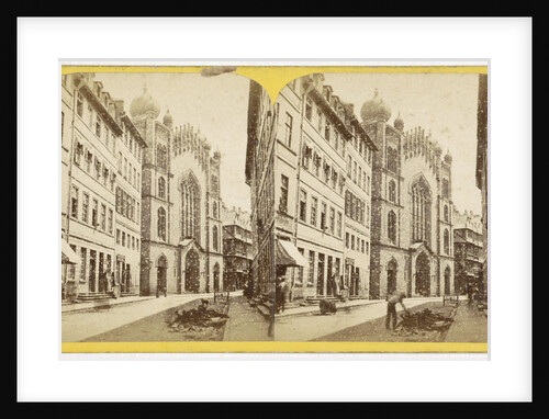 Frankfurt-am-Main, The Synagogue Germany by Hippolyte Jouvin
