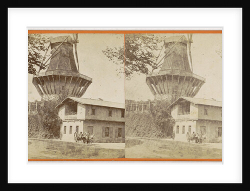 Historic Mill, behind Sanssouci Palace Potsdam near Berlin Germany by Moser Senior