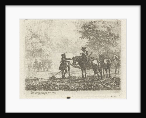 Soldiers in the forest by Dirk Langendijk