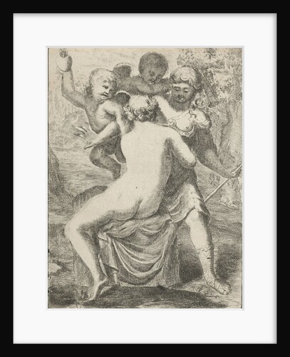 Jupiter seducing Callisto by Pieter van der Plas II