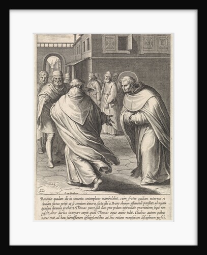 Thomas Aquinas in Bologna Italy by Egbert van Panderen and Otto van Veen