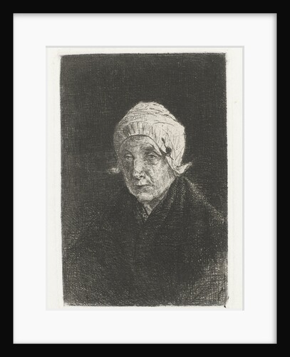Old woman from Katwijk The Netherlands by Jozef Israëls