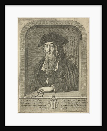 Portrait of David Cohen d'Azevedo by Hendrik Willem Caspari