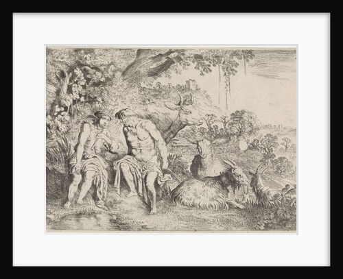 Mercury lulls Argus to sleep by Moyses van Wtenbrouck