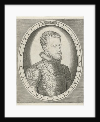 Portrait of Charles V of Habsburg, Frans Huys by Hieronymus Cock