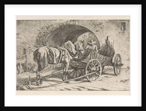 Sedan at a gate by George Jooss