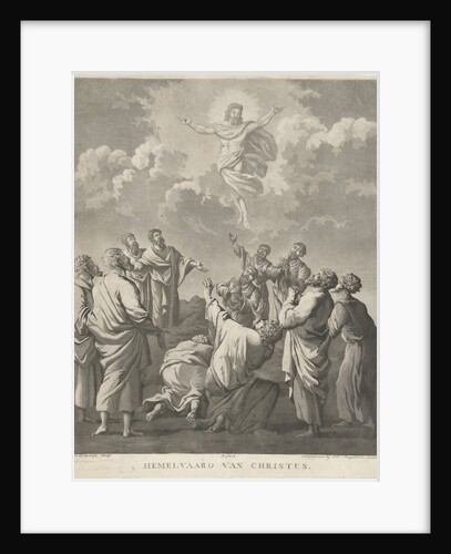 Ascension of Christ, Jan Anthonie Langendijk Dzn by J.C. Hagedoorn