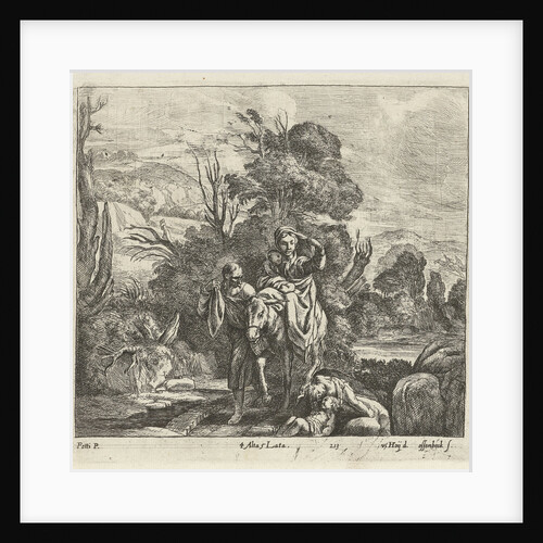 Flight into Egypt by Jan van Ossenbeeck
