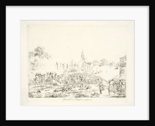 Battle of Bergen, September 19, 1799 by Pieter Gerardus van Os