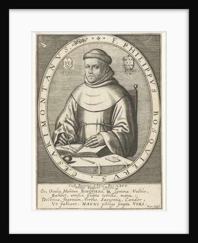 Portrait of Philippe Bosquier at the age of 57 by Martin Baes