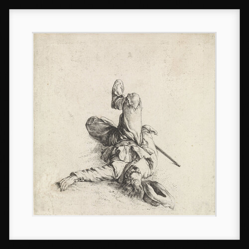 Wounded soldier, Dirk Maas by Philips Wouwerman