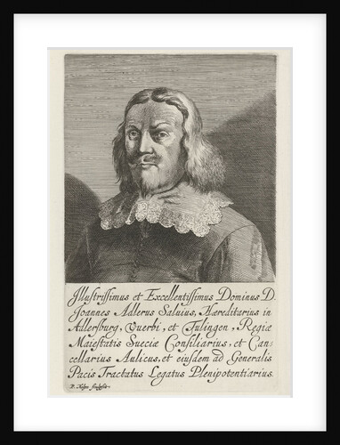 Portrait of Johan Adler Salvius by Pieter Nolpe