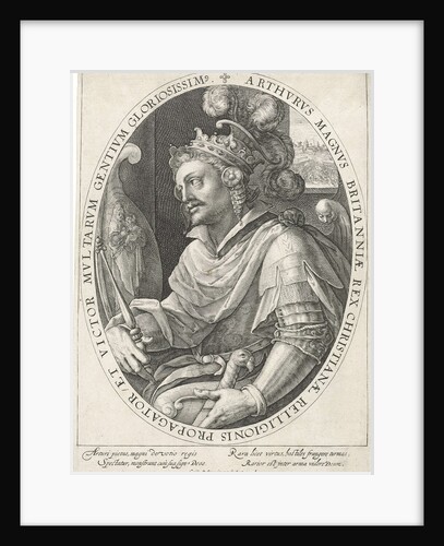 The hero King Arthur by Crispijn van de Passe I