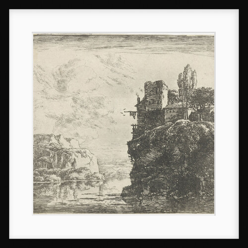 River between rocks by Herman Naiwincx