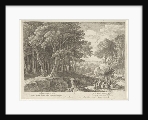 Birth of Adonis, Herman van Swanevelt by Henri Bonnart I