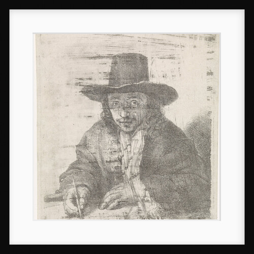 Self-portrait of Johannes Lutma by Johannes Lutma II