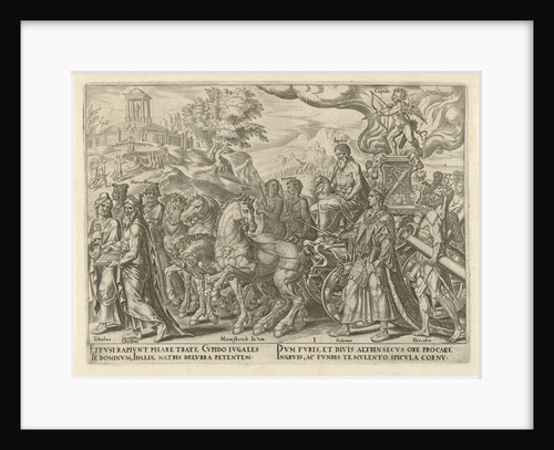 Triumph of Love, Philips Galle by Hadrianus Junius
