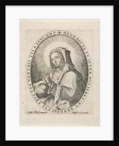 Maria by Crispijn van de Passe I