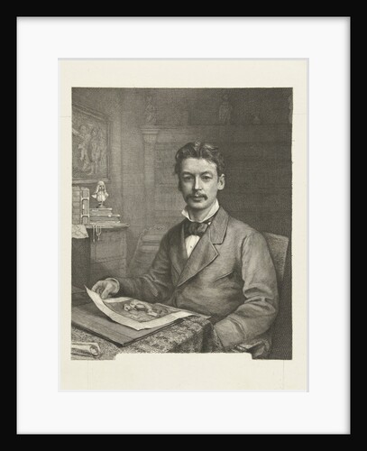Portrait of Adrian Daniel de Vries Abzn. by Petrus Johannes Arendzen