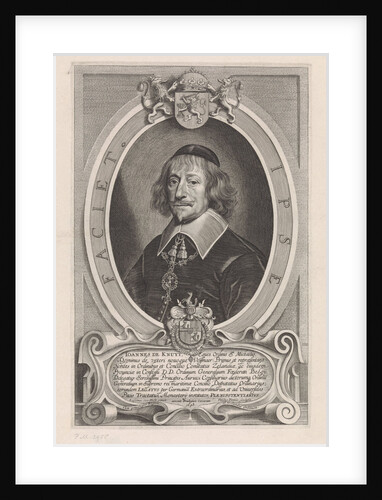 Portrait of Johan de Knuyt by Paulus Pontius