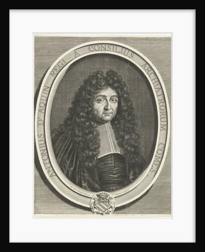 Portrait of Anthony d'Aquin by Hendrik Jansens