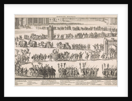 Imperial triumph by Willem van de Water
