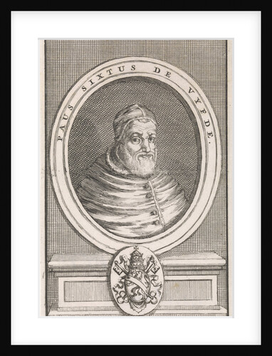Bust of Pope Sixtus V by Jan Luyken
