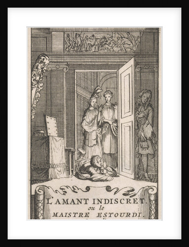 Title page for The Lover Indiscret, ou le Maistre Estourdi in, P. Quinault, Le Theatre, Part II, 1697 by Anonymous