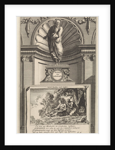 H. Gregory of Nazianzus the Younger, Church Father by Zacharias Chatelain II