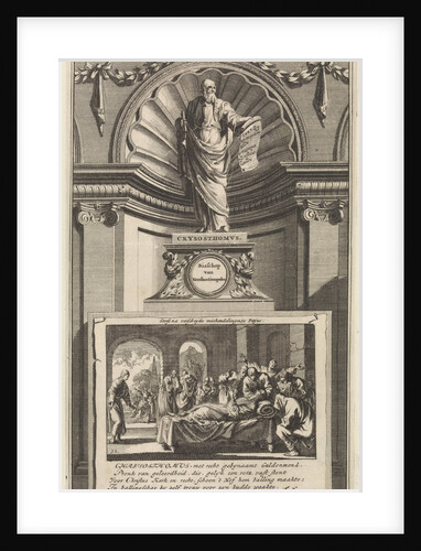 St. John Chrysostom, Church Father by Zacharias Chatelain II
