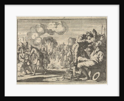 Persecution of the reformers in the Netherlands, 1574 by Pieter van der Aa I