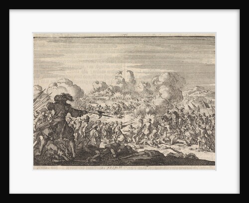 Battle of Seneffe, 1674 by Pieter van der Aa I