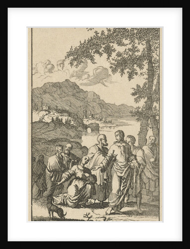 Christ and the Canaanite woman by Anonymous