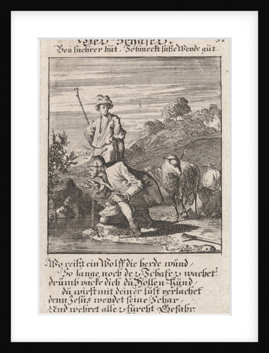 Shepherds, Caspar Luyken by Anonymous