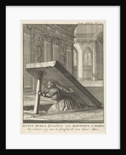 Suicide Bianca di Rossi, 1253 by Jan Claesz ten Hoorn