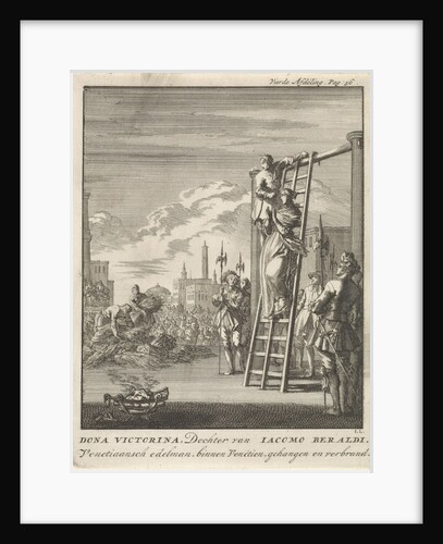 Execution of Victorina by Jan Claesz ten Hoorn