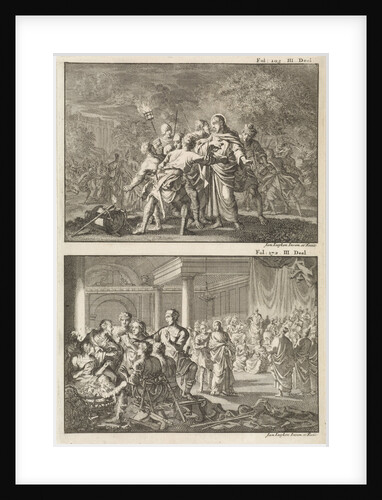 Arrest of Christ and Peter denies Christ by Willem Broedelet