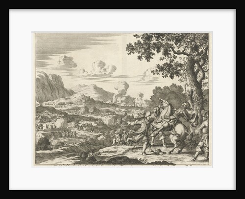 Sasbach battle by Jacob van Meurs