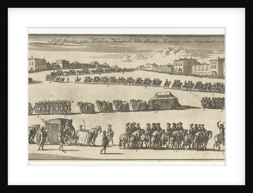 Burial of William III by Jan Luyken