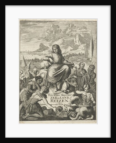 Edward Melton surrounded by personifications by Jan Claesz ten Hoorn