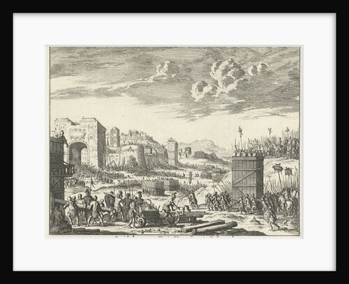 Jerusalem besieged by Titus (variant A) by Willem Goeree