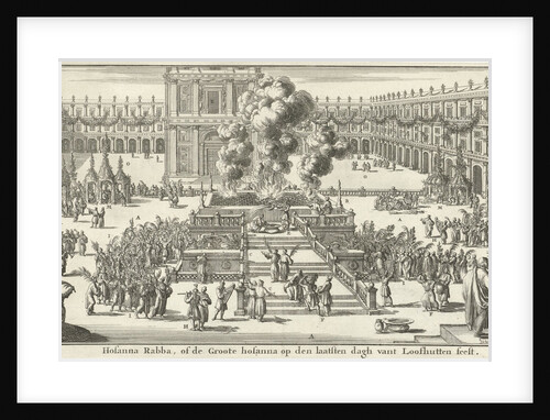 Christ on the last day of the Feast of Tabernacles by Willem Goeree