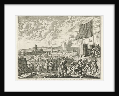 Siege of Steenwijk by Renneberg The Netherlands by Jan Luyken