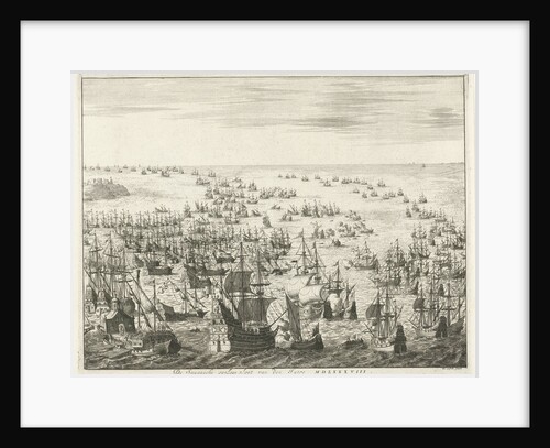Sinking of the Spanish Armada by Joannes van Someren