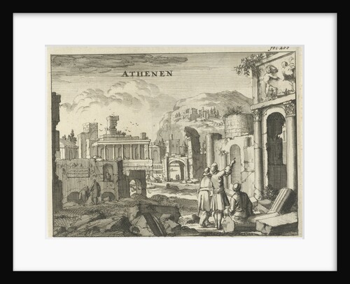 View of Athens Greece by Jan Claesz ten Hoorn