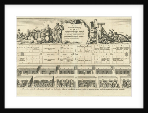 Second floor of Noah's Ark by Wilhelmus Goeree I